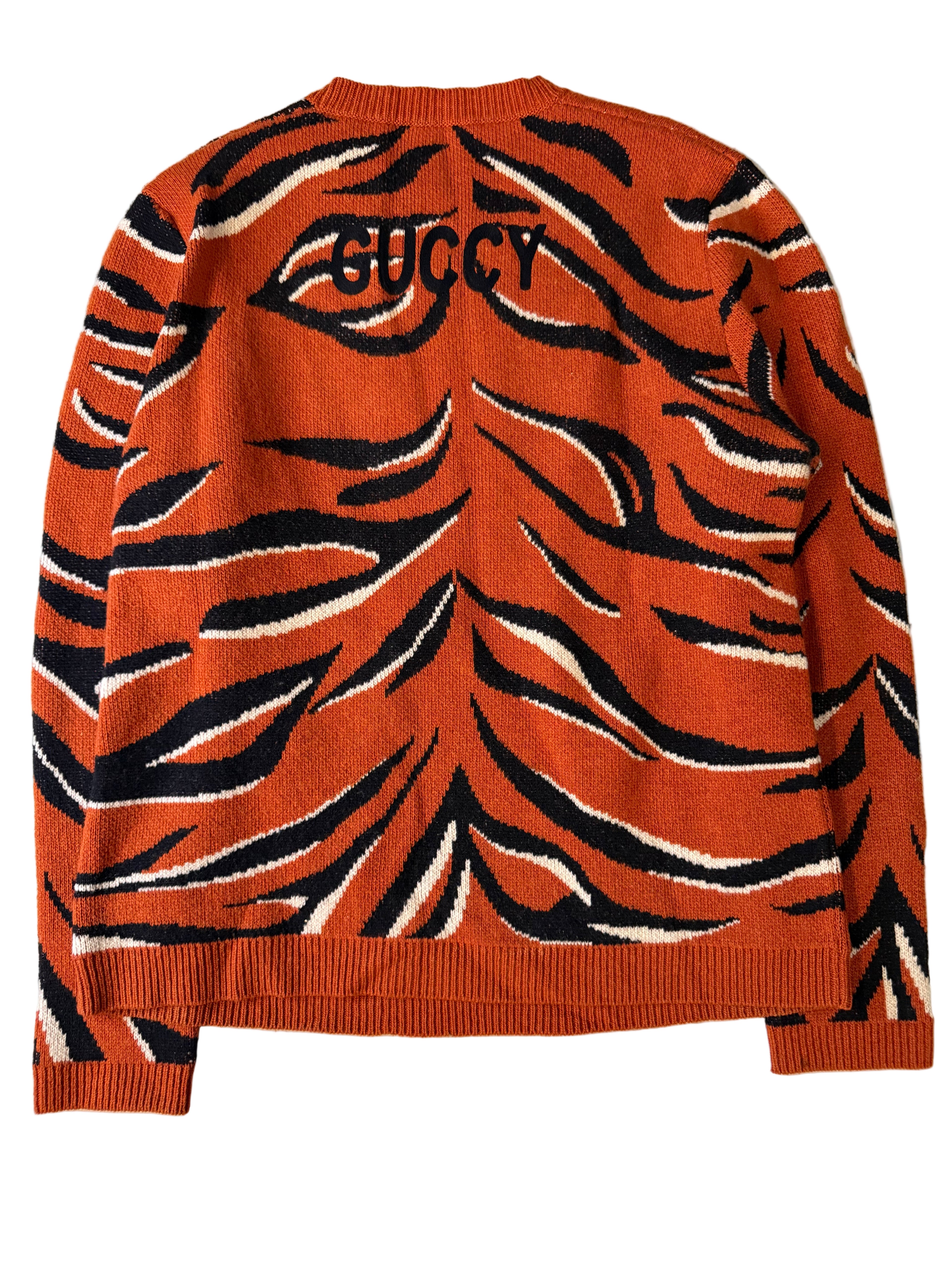 Gucci Tiger Intarsia Sweater