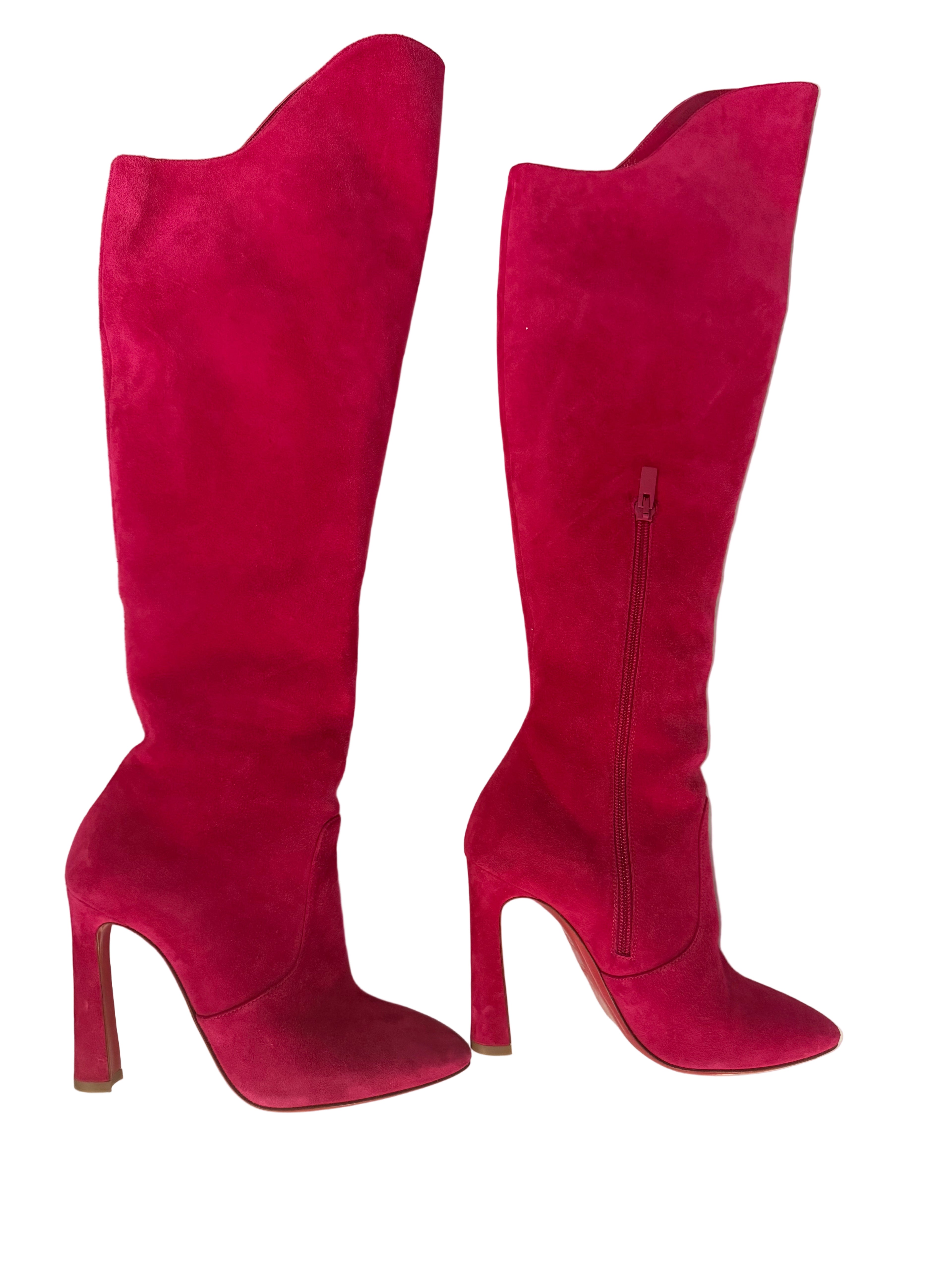 Christian Louboutin Eleanor Botta 100 Veau Velours