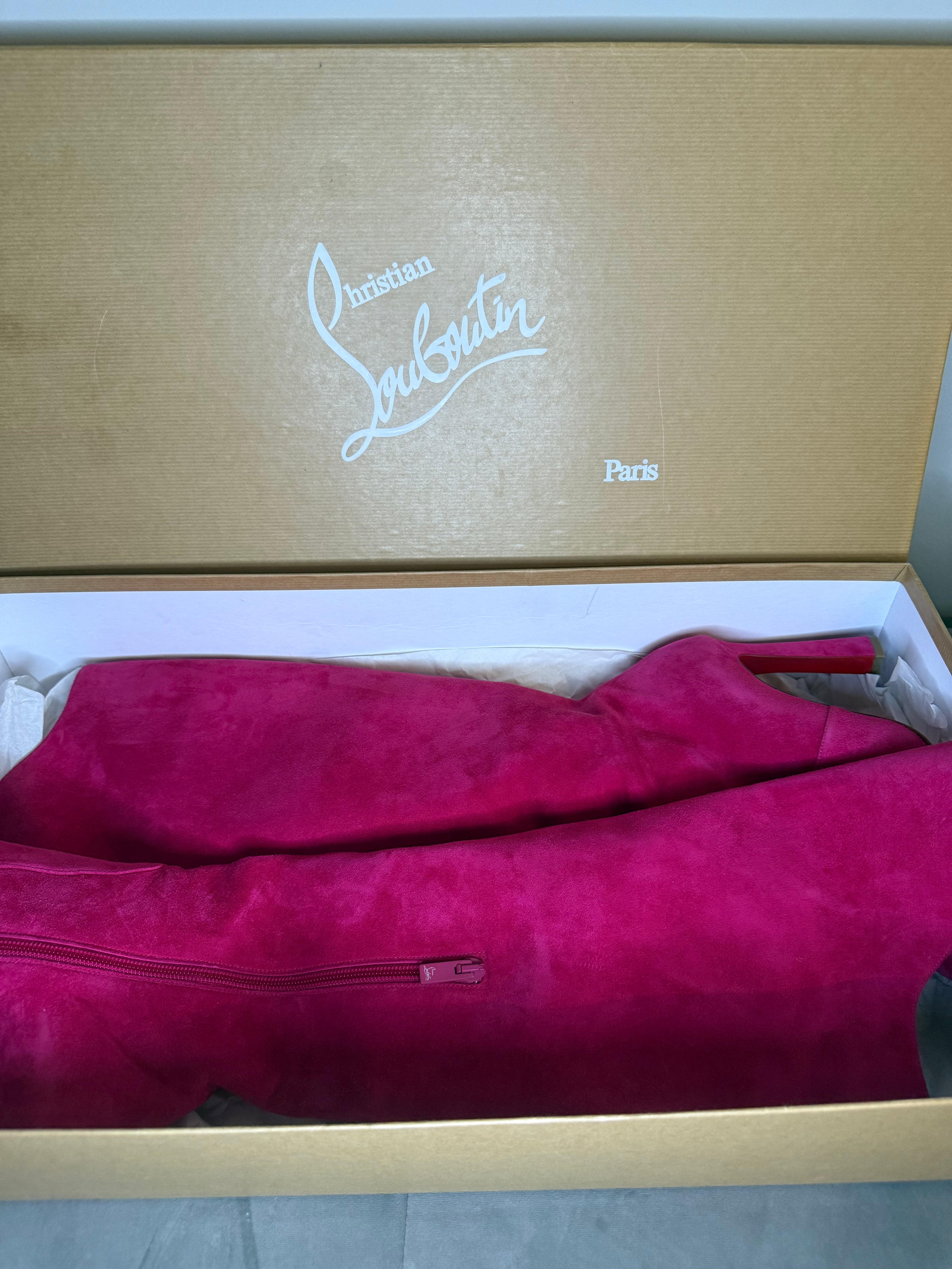 Christian Louboutin Eleanor Botta 100 Veau Velours