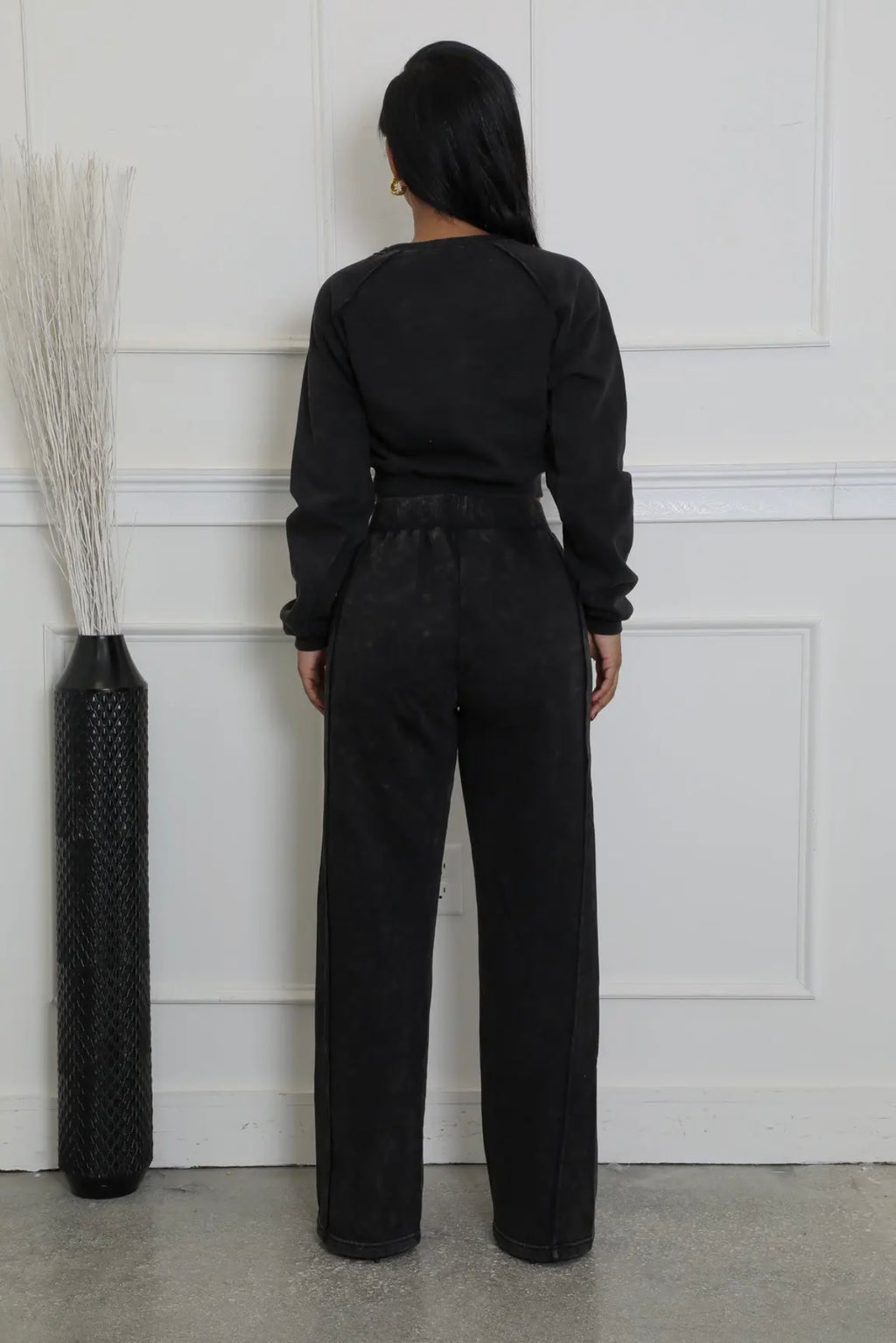 Vintaged Washed Athleisure Top