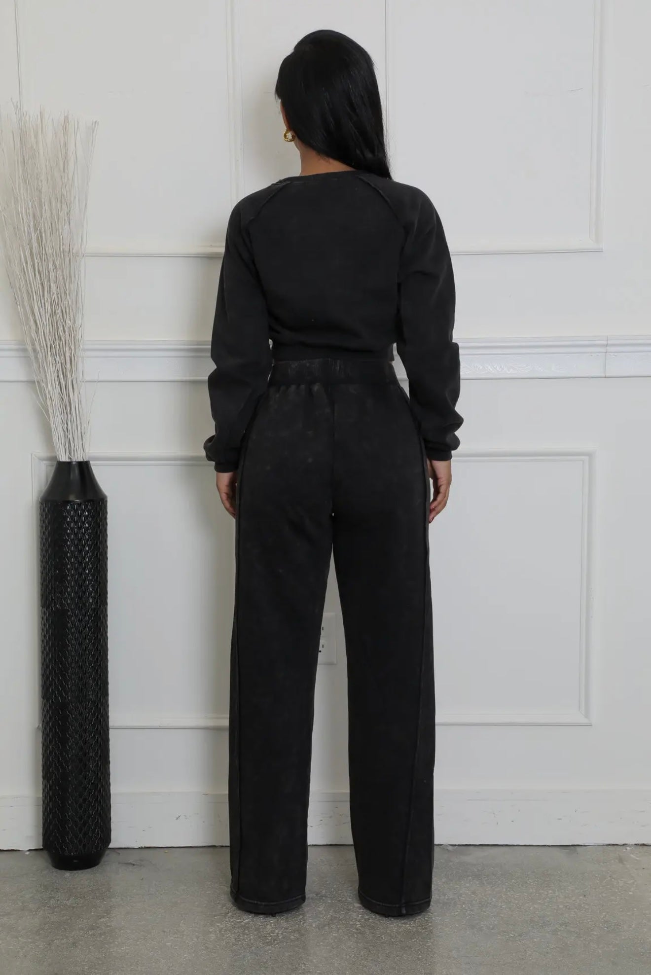 Vintaged Washed Athleisure Top