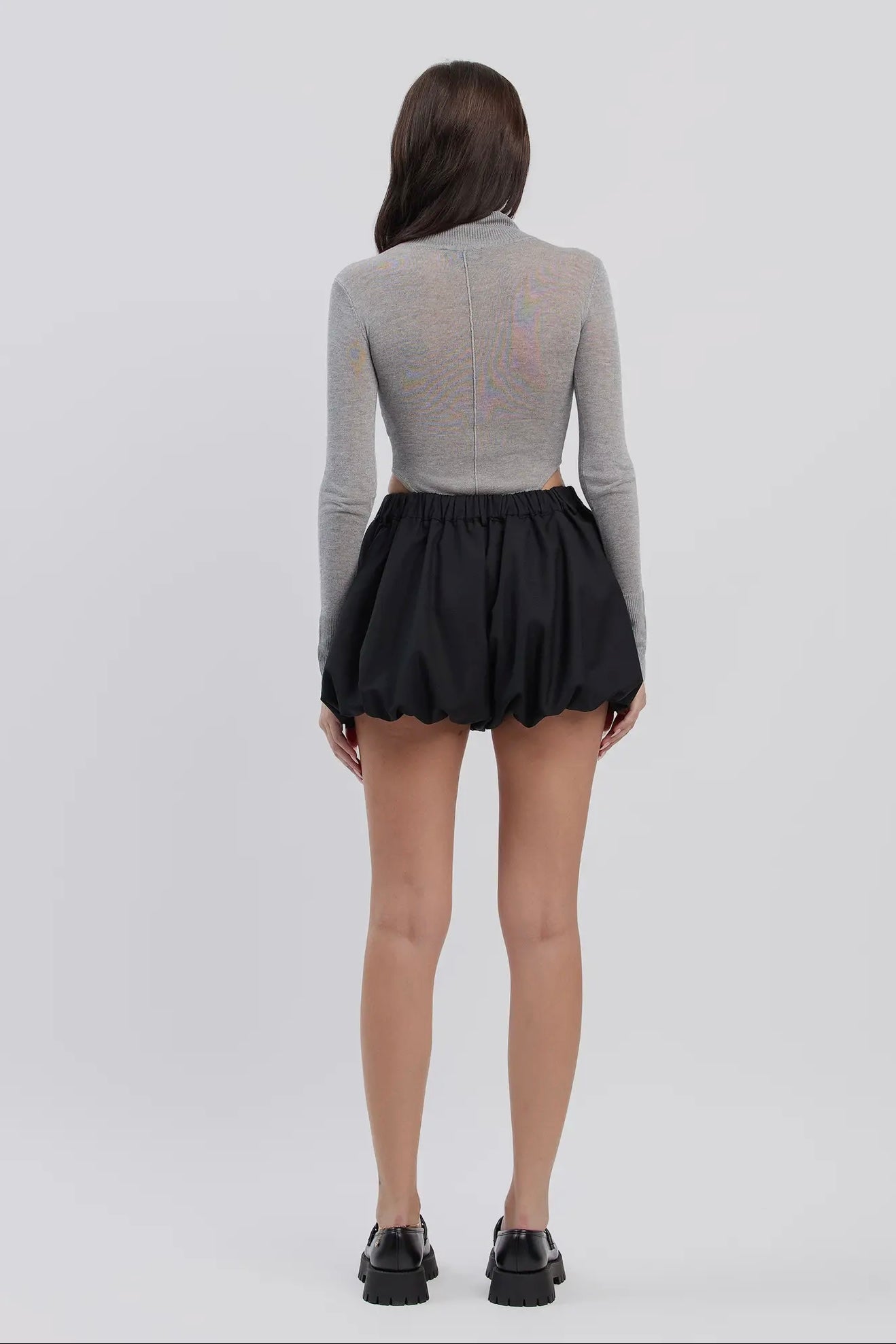 Pleated Bubble Shorts