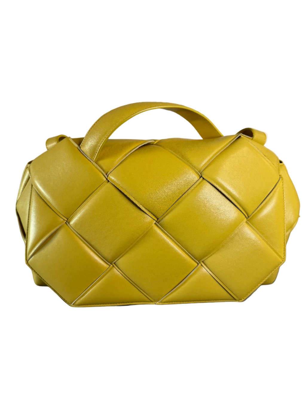 Bottega Veneta Maxi-Intrecciato Padded Top Handle Bag