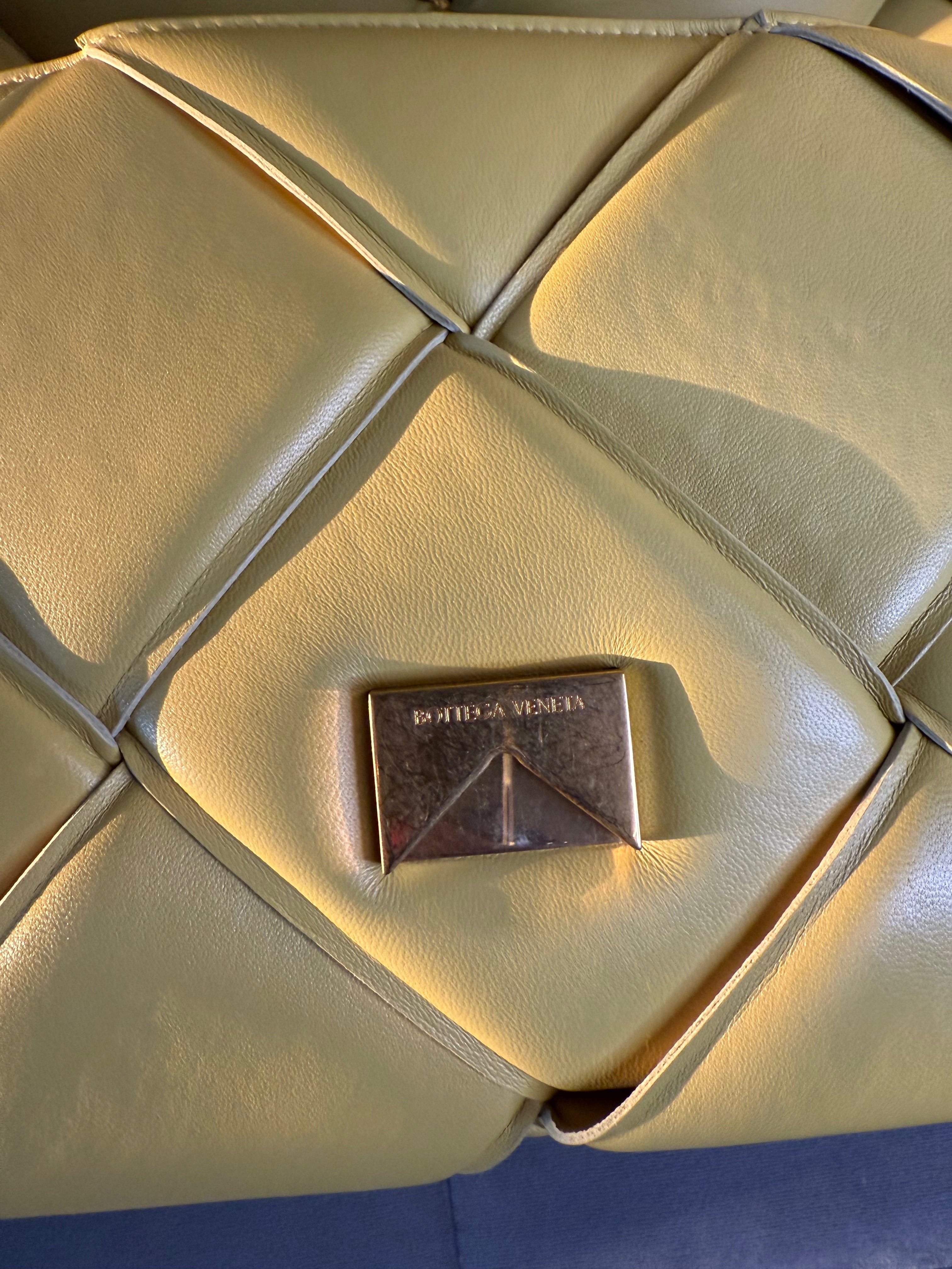 Bottega Veneta Maxi-Intrecciato Padded Top Handle Bag