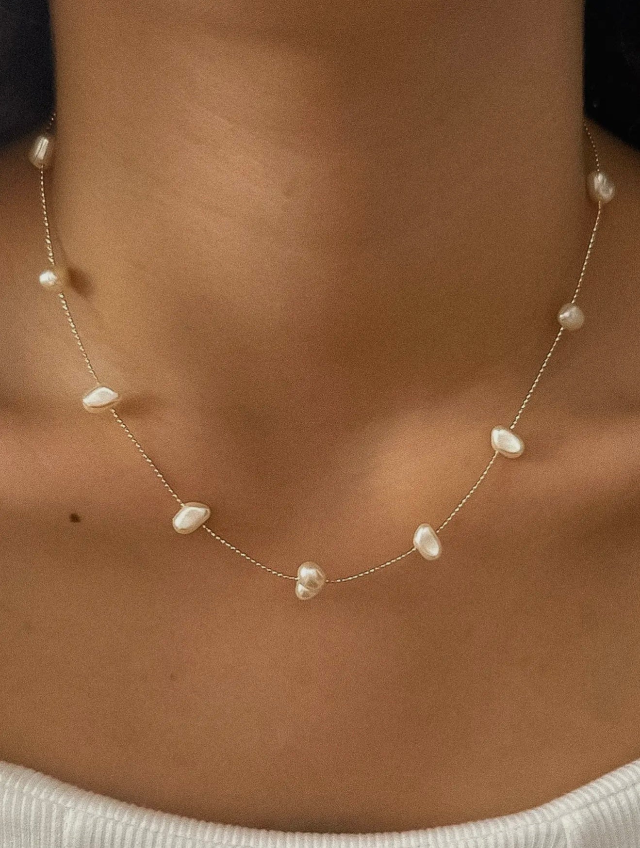 Petite Pearl Necklace