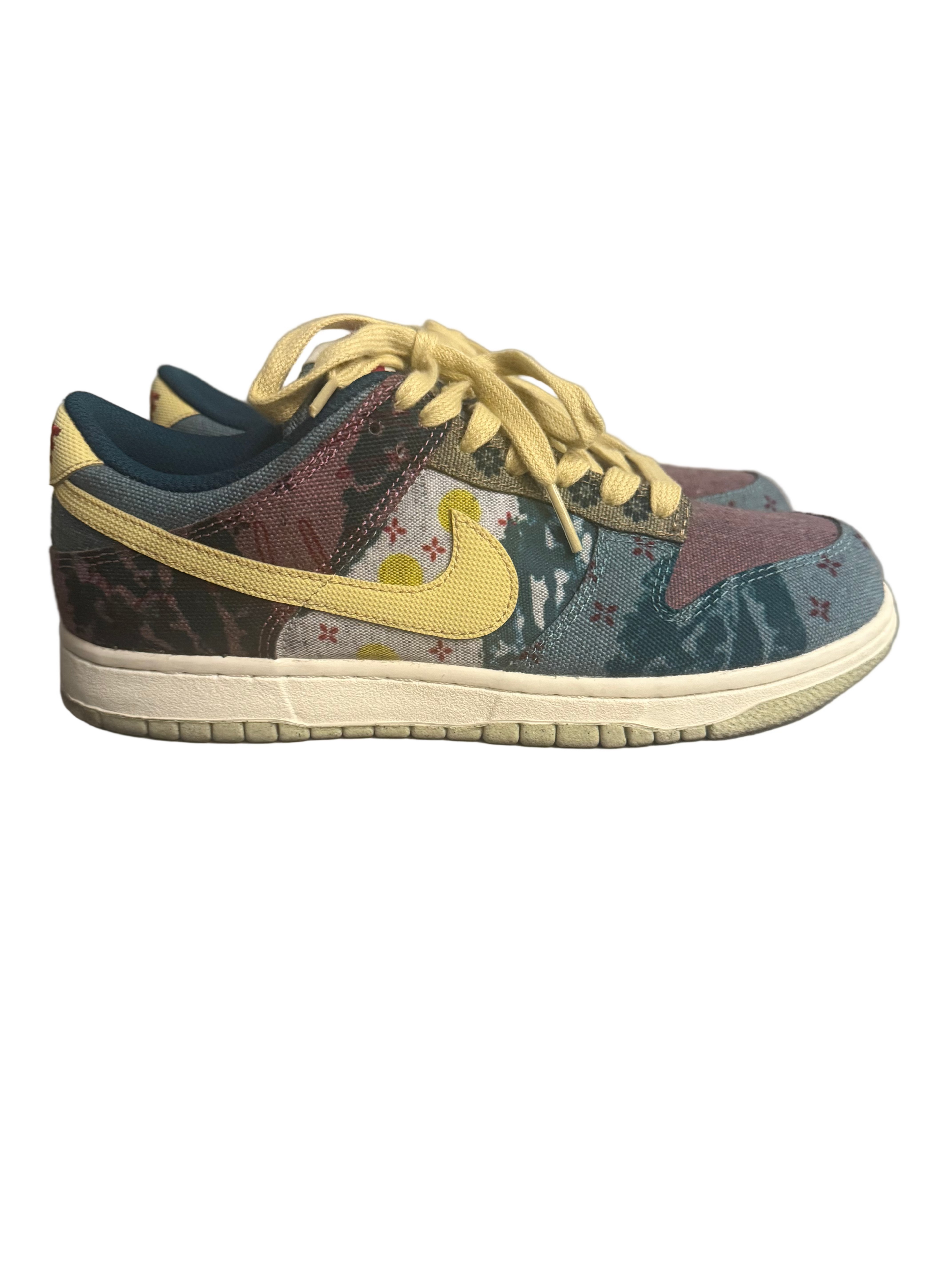 Nike Dunk Low Patchwork "Lemon Wash" Sneaker