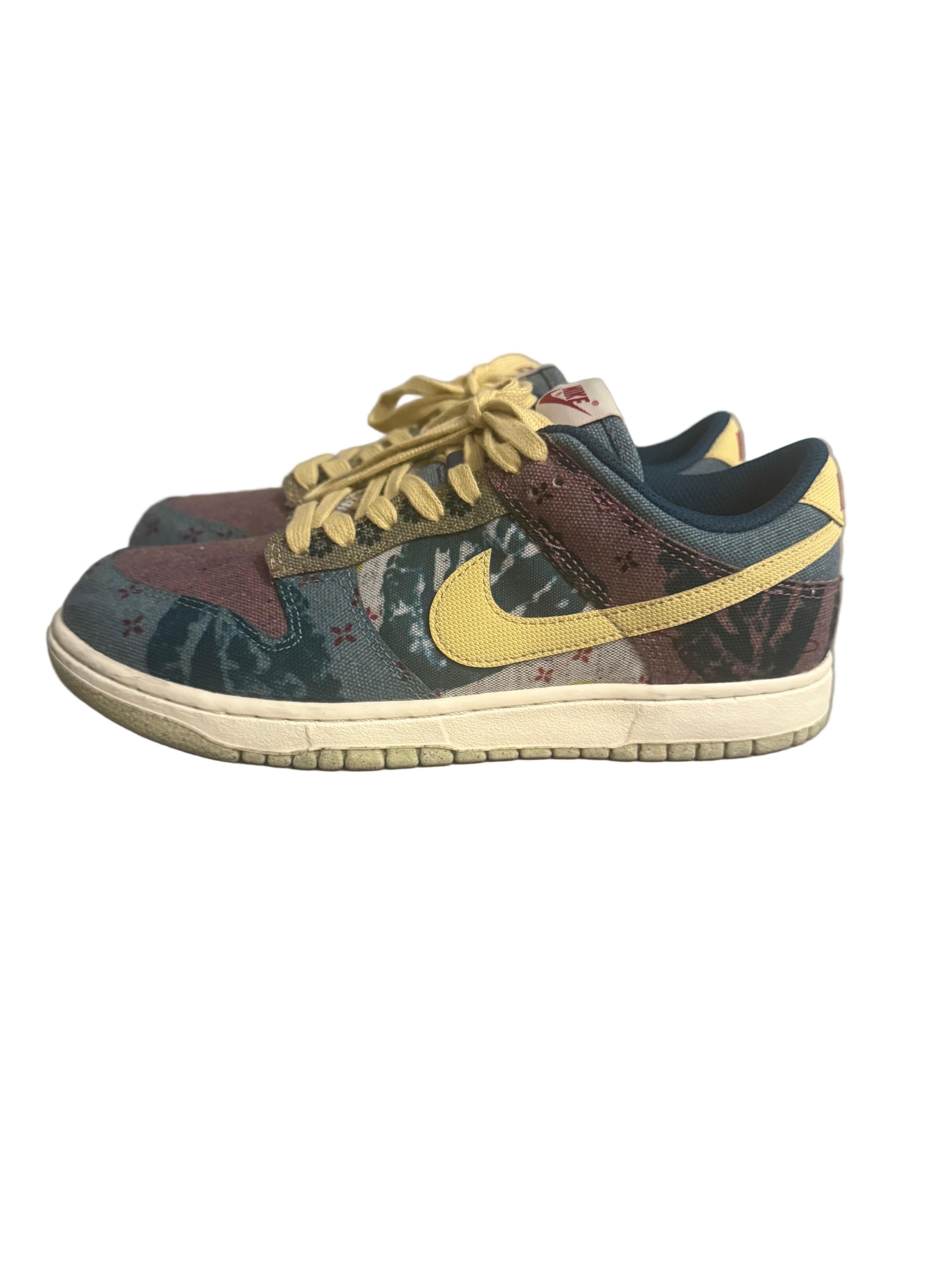 Nike Dunk Low Patchwork "Lemon Wash" Sneaker