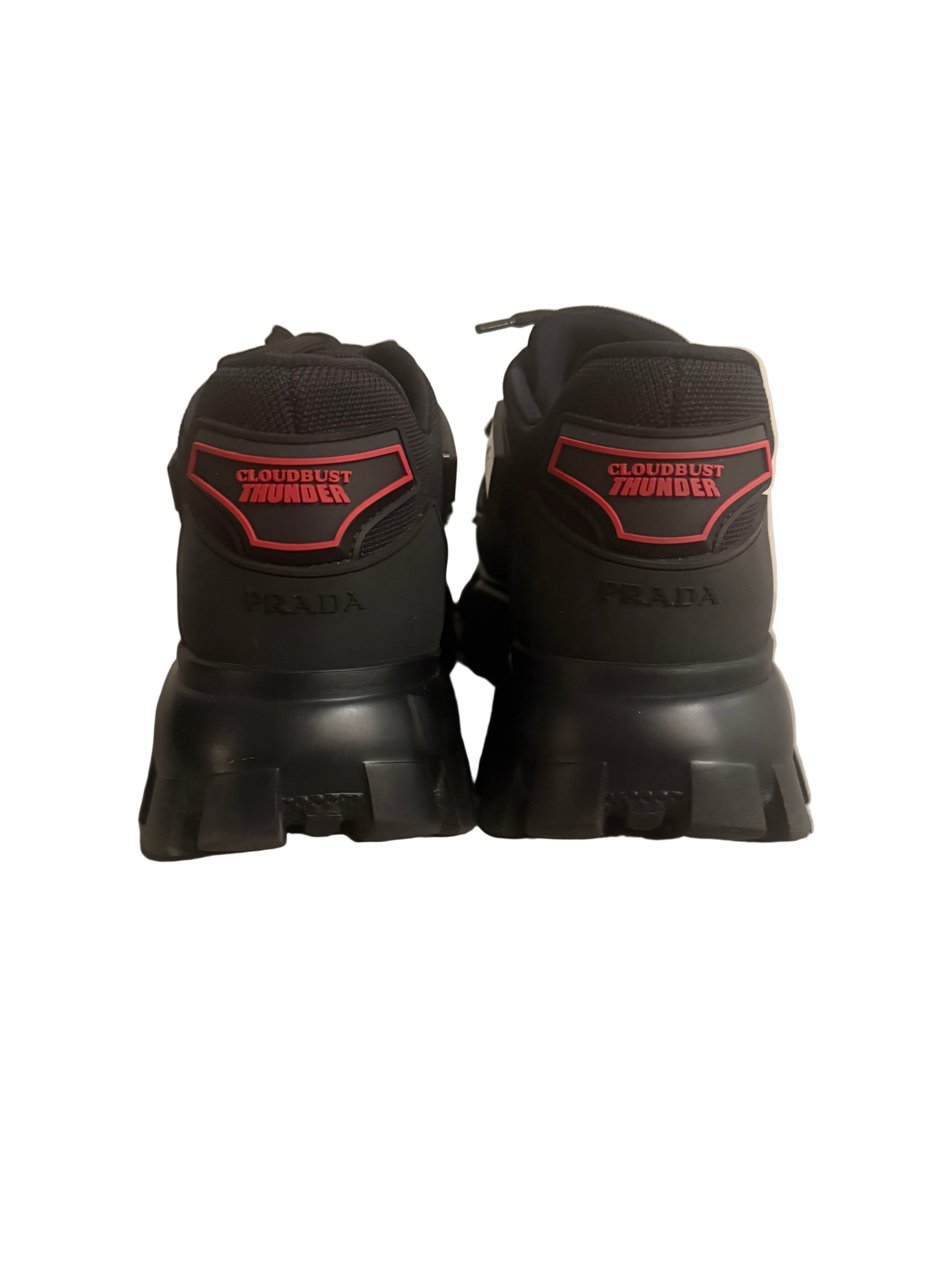 Prada Cloudbust Thunder Knit Fabric Sneaker