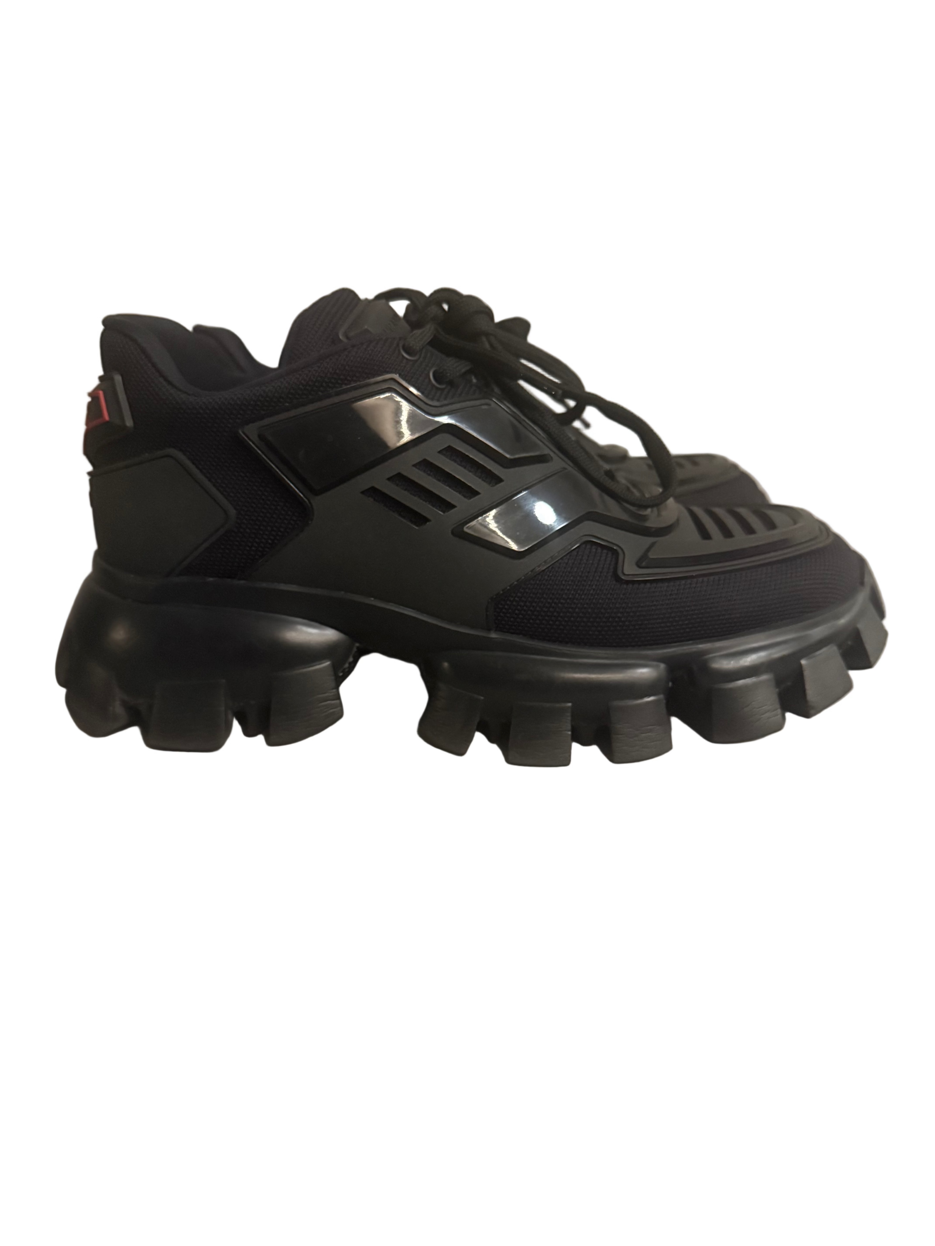 Prada Cloudbust Thunder Knit Fabric Sneaker