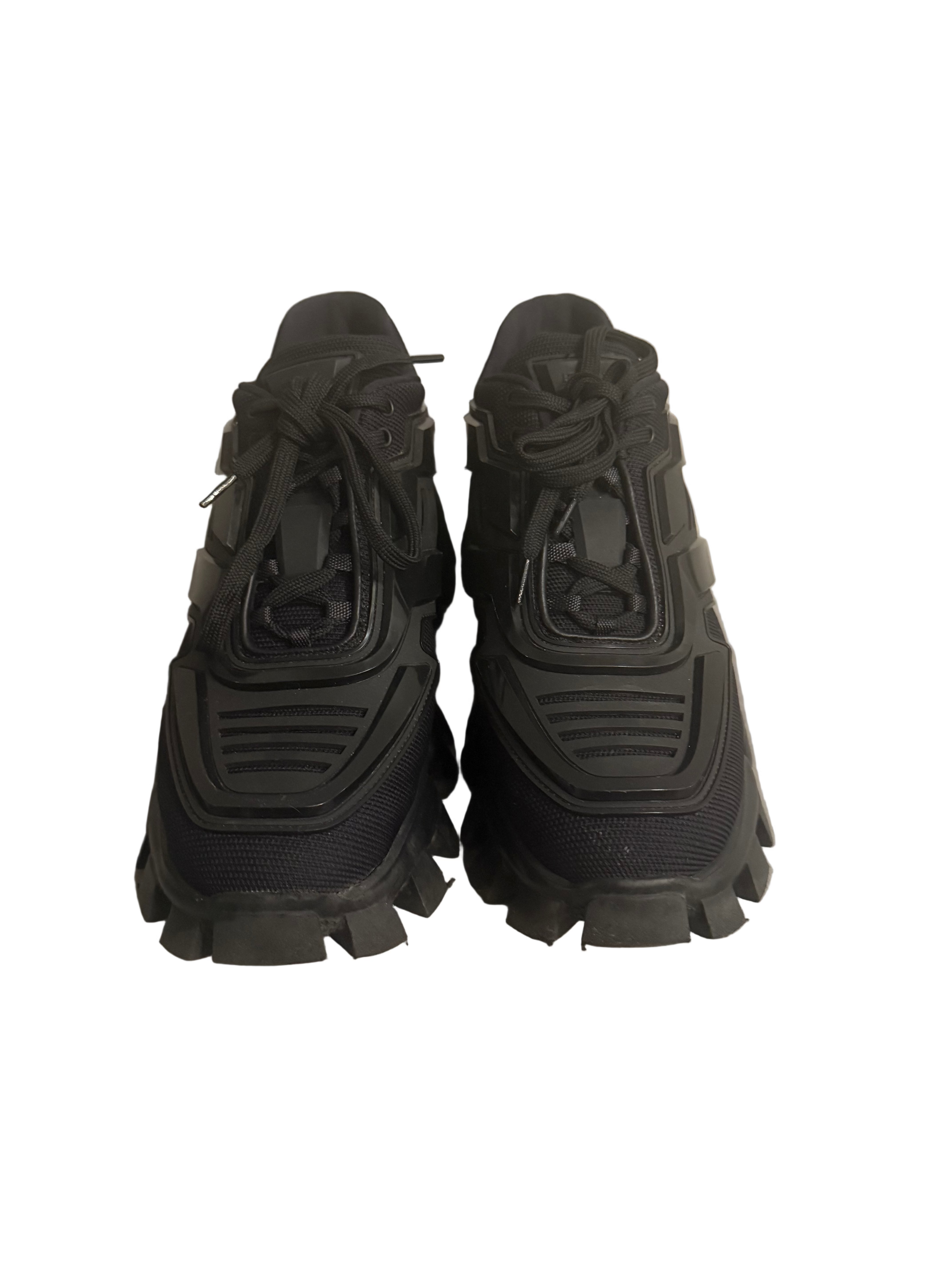 Prada Cloudbust Thunder Knit Fabric Sneaker